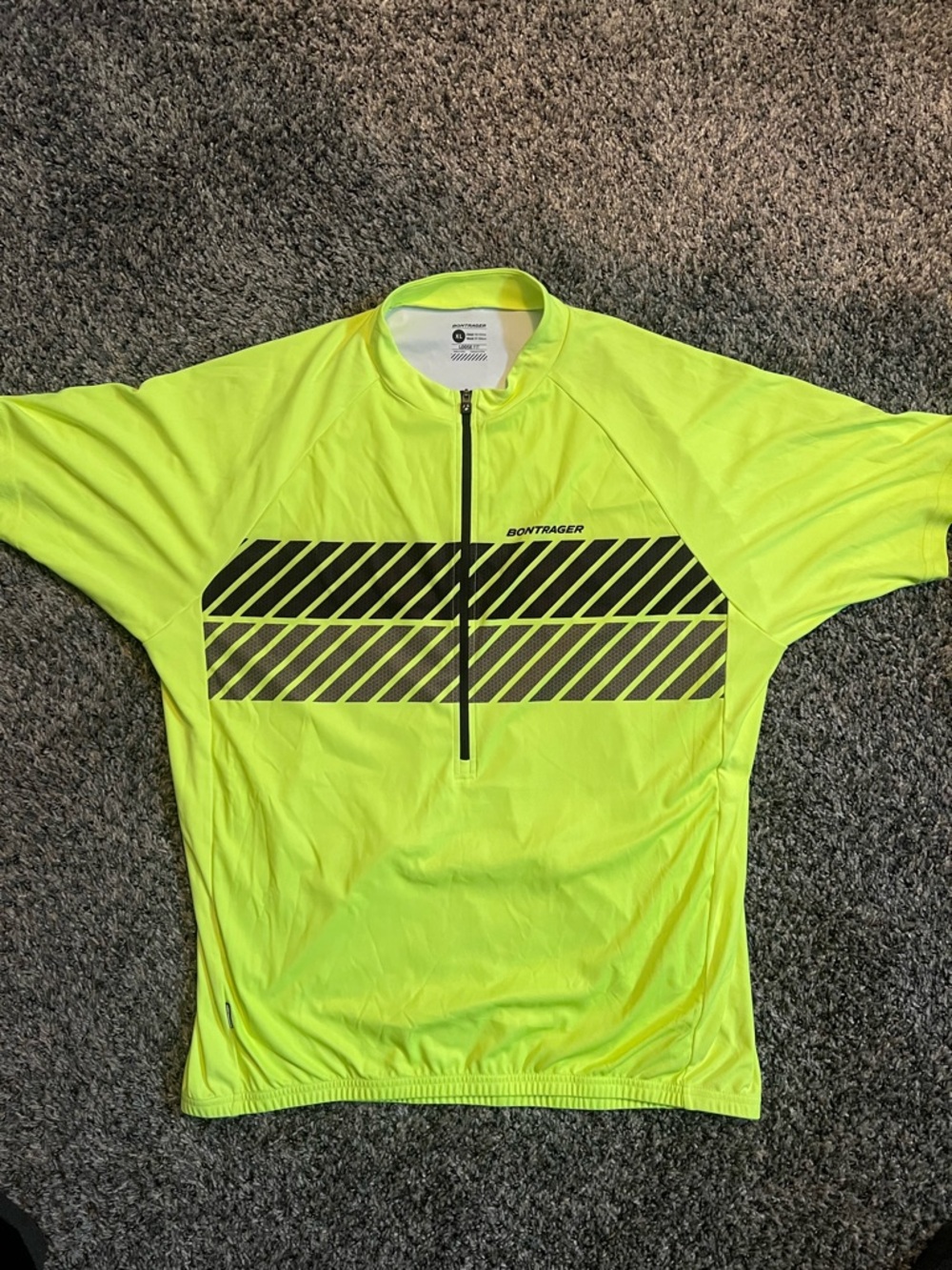 Bontrager Solstice Jersey Neon Yellow Athletic Top